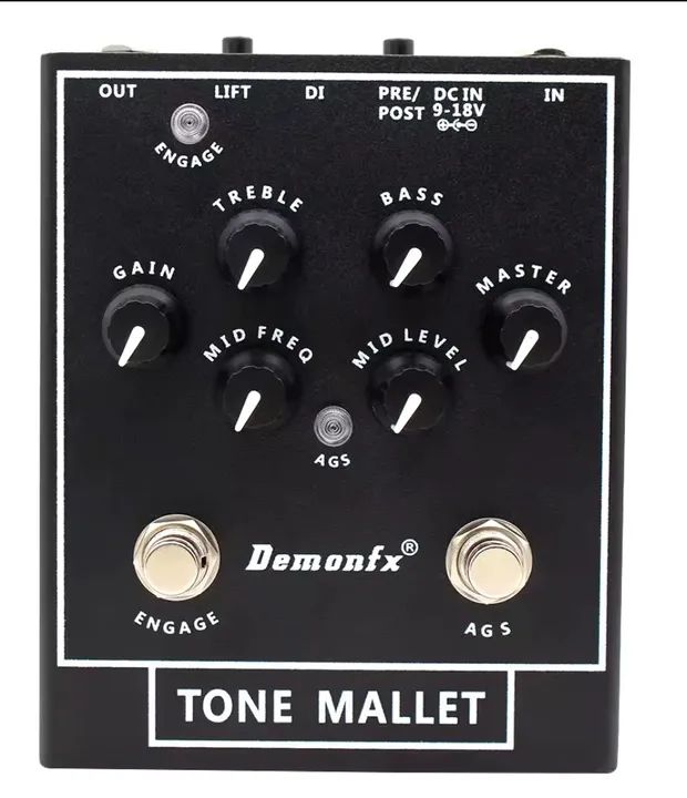 Pedal Pre-Amp/Direct Box Tone Mallet (clone do Rone Hammer) - Novo, Nunca usado - Foto 2
