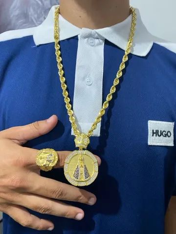 Conjuntos e correntes de moeda antiga  - Foto 3