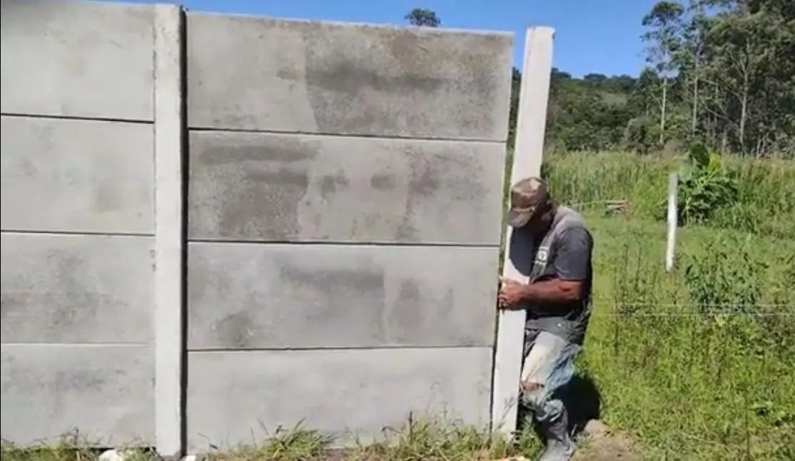 Placa de Concreto para Muro pré moldados