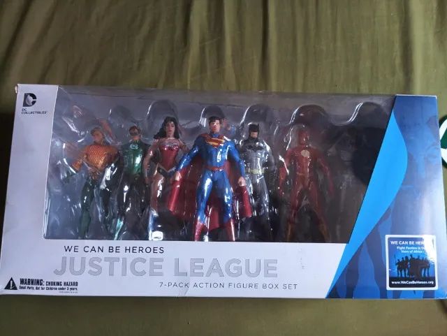 Liga da Justiça Novos 52 Jim Lee 1/12 Coleção nova na caixa - nunca expostos - Foto 4