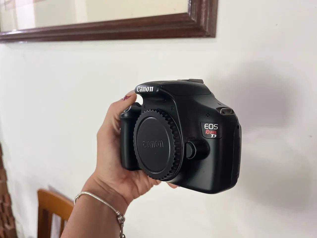 Câmera canon T3 rebel