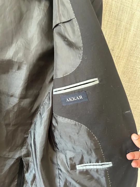  Blazer AKKAR Masculino Preto - Foto 2