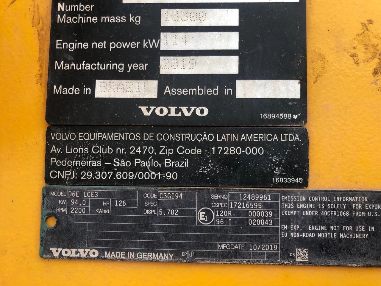 Vende-se Pás Carregadeira LF60 Volvo  - Foto 4