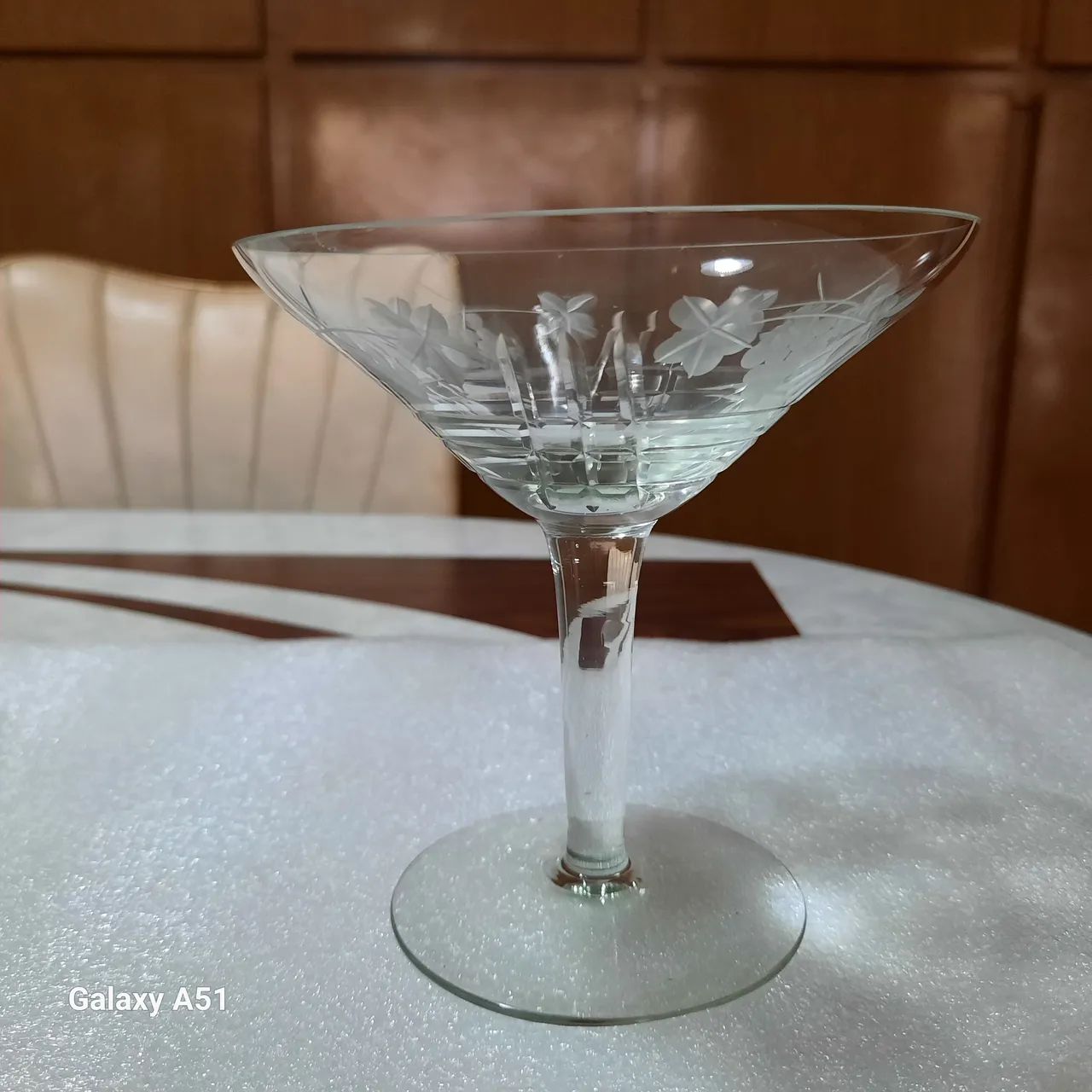 Jogo 4 Taças de Cristal lapidadas de origem europeia antigas decada 20 Raridade. - Foto 4