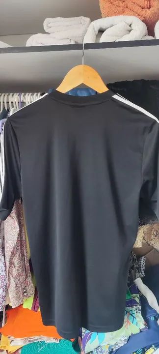 Camiseta Adidas Preta - Tamanho  - Foto 4