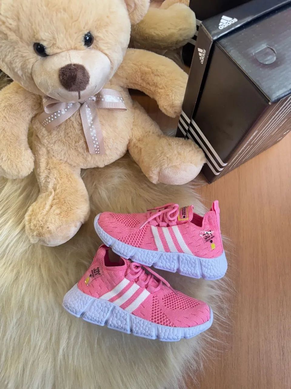 Tênis Infantil Rosa - Novo - Foto 2