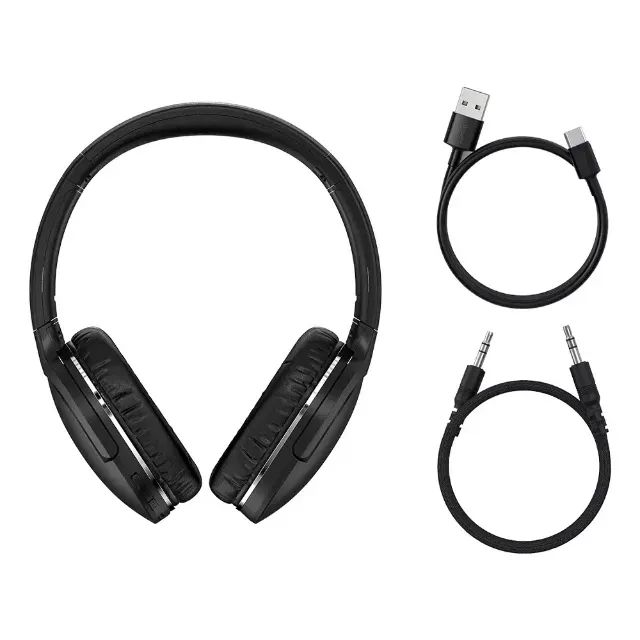 Fone de ouvido Baseus D02 Pro bluetooth 5.3 bobina de 40mm - Novo/Lacrado - Entrego!!! - Foto 4