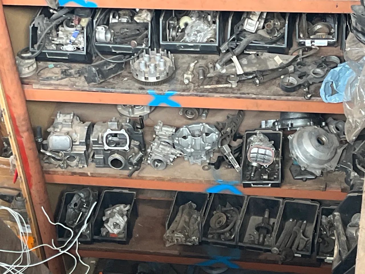 Stock de peças de motos vendo peças  - Foto 3