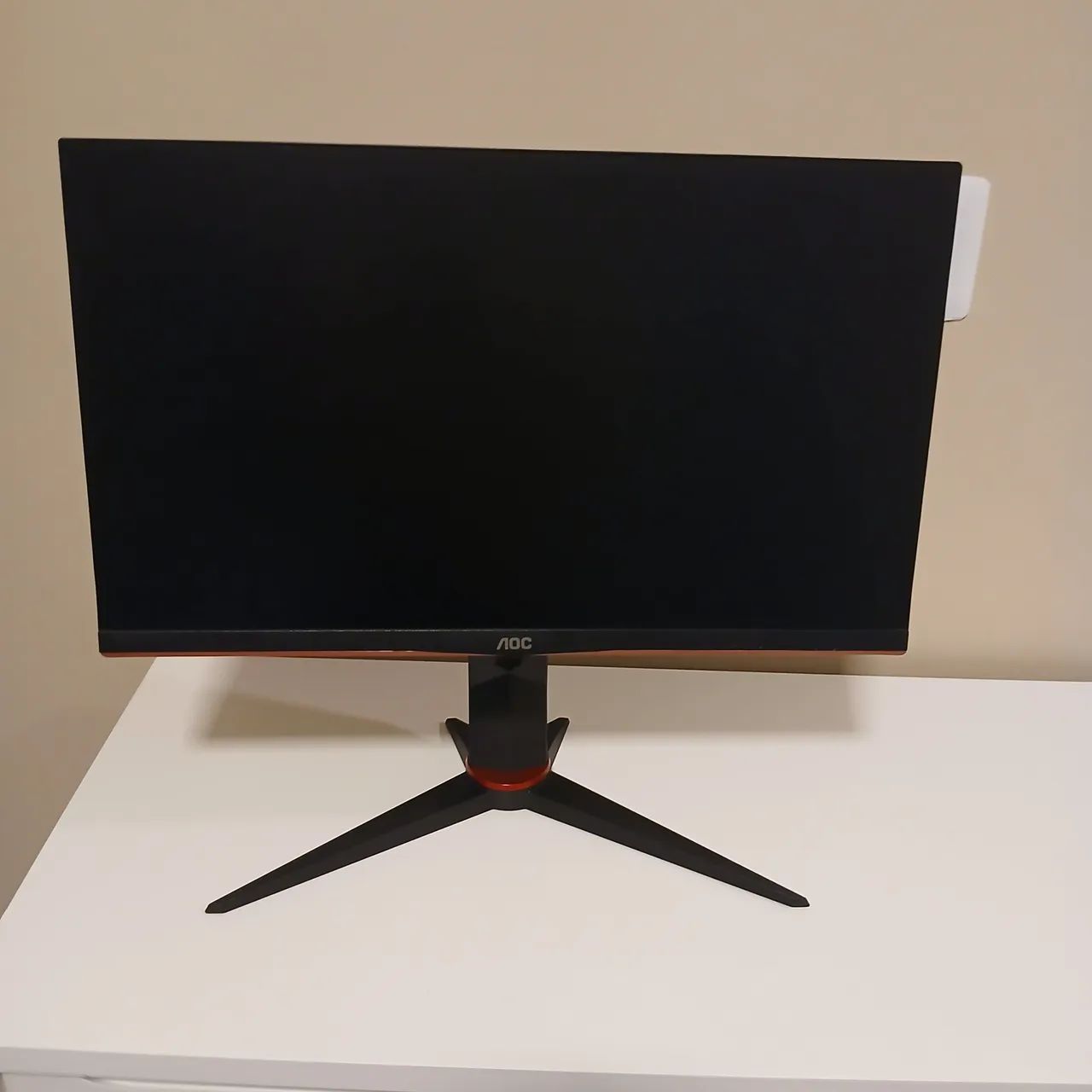 AOC, 24G2/BK, Monitor Gamer Hero 24" 144Hz IPS 1ms AMD FreeSync 24G2, COR PRETA/VERMELHA