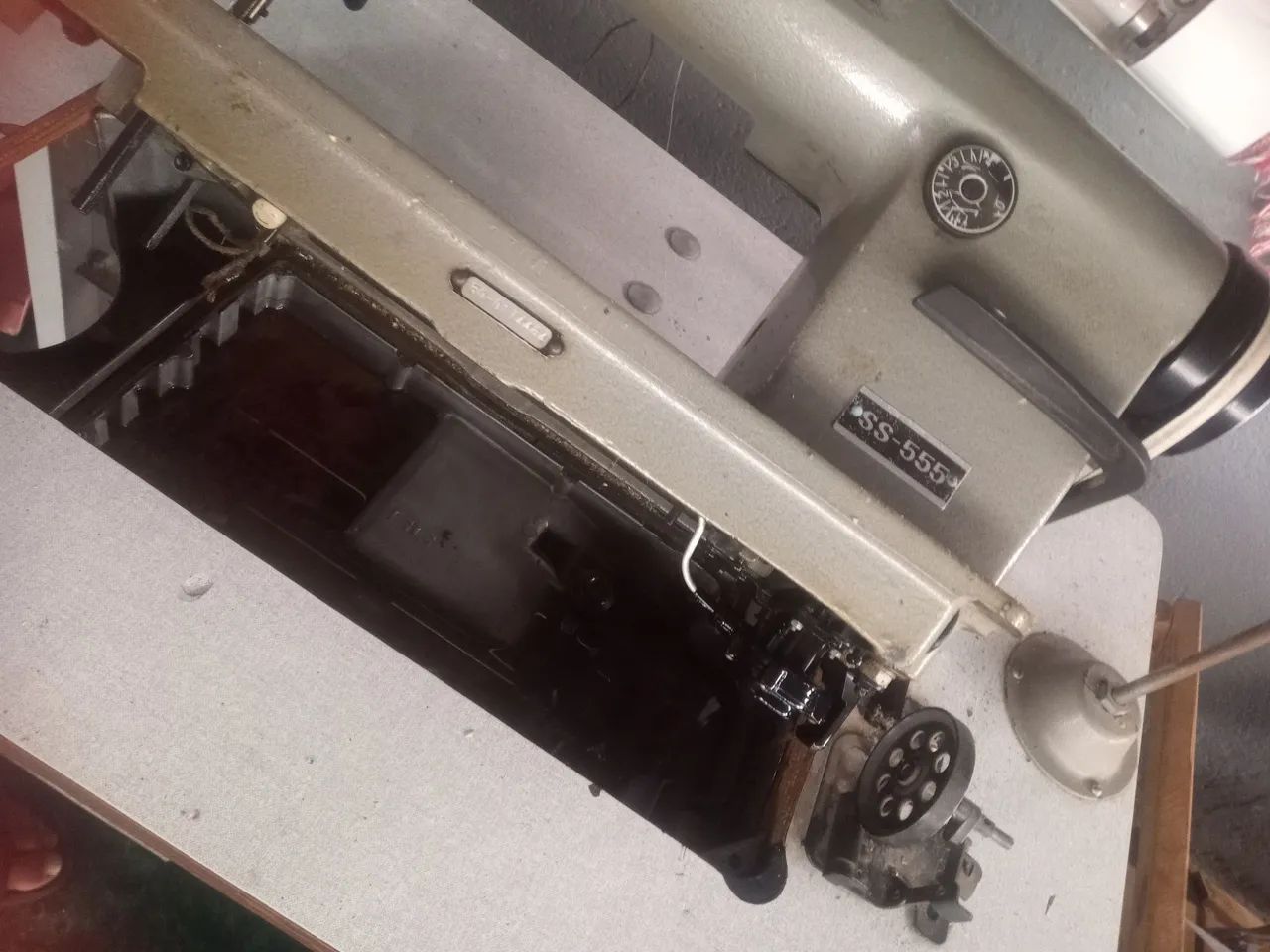 Máquina industrial  reta lubrificação automático  - Foto 2