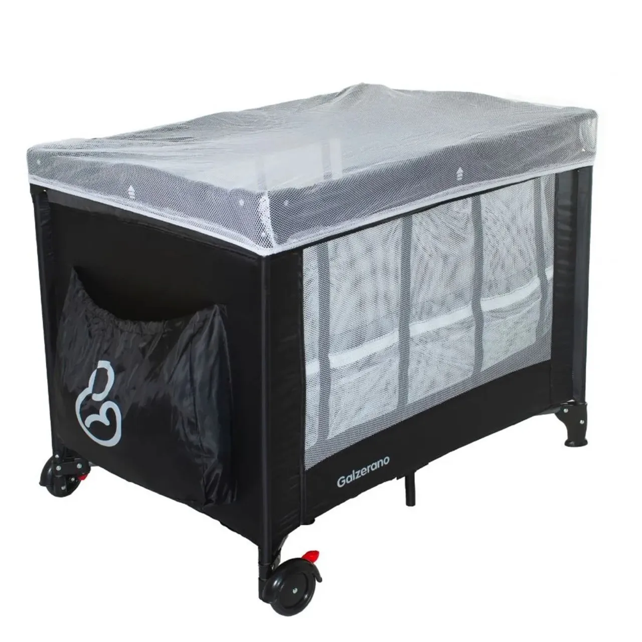 Berço portátil para bebê com mosquiteiro - Galzerano