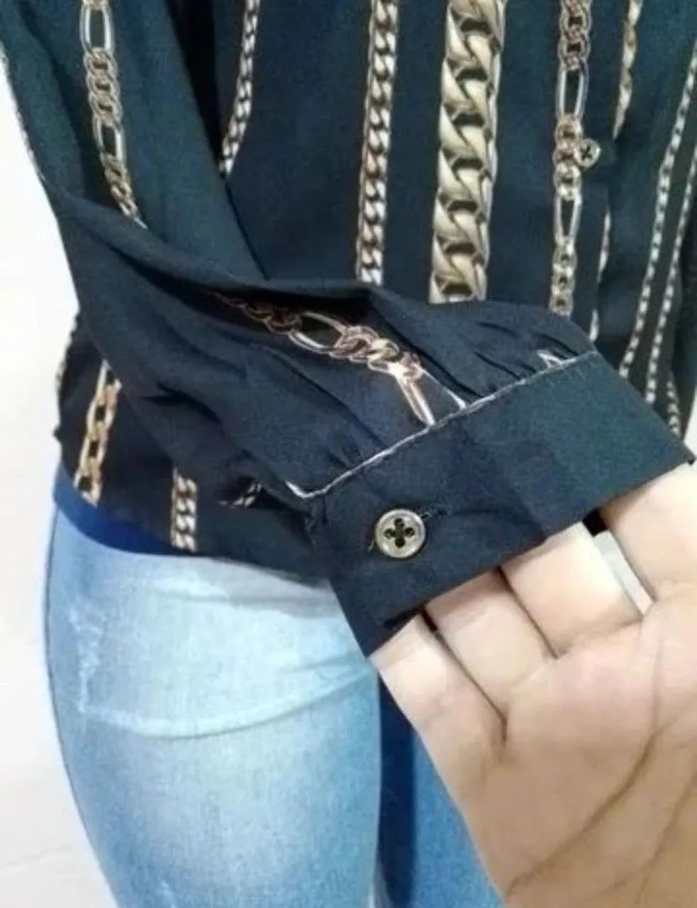 Camisa feminina Tam P novíssima marca ALK (Olhar as medidas) - Foto 4