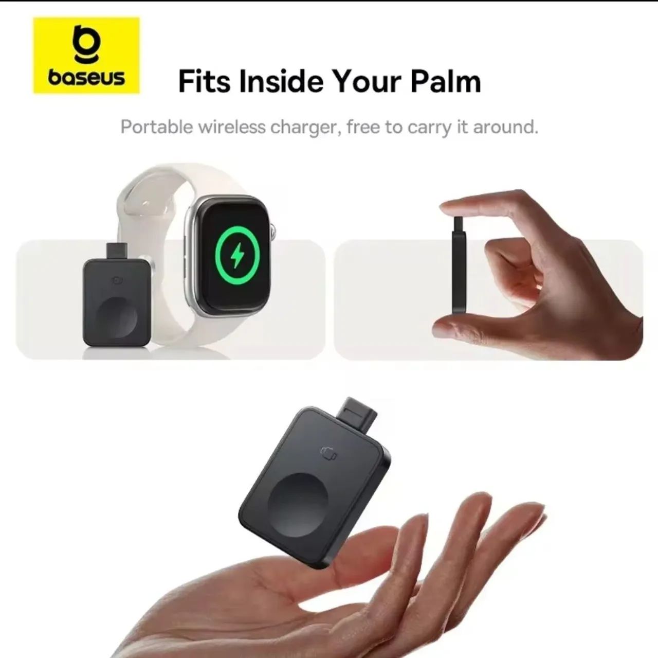 Carregador 2.5W Wireless Baseus para Apple Watch  - Foto 4