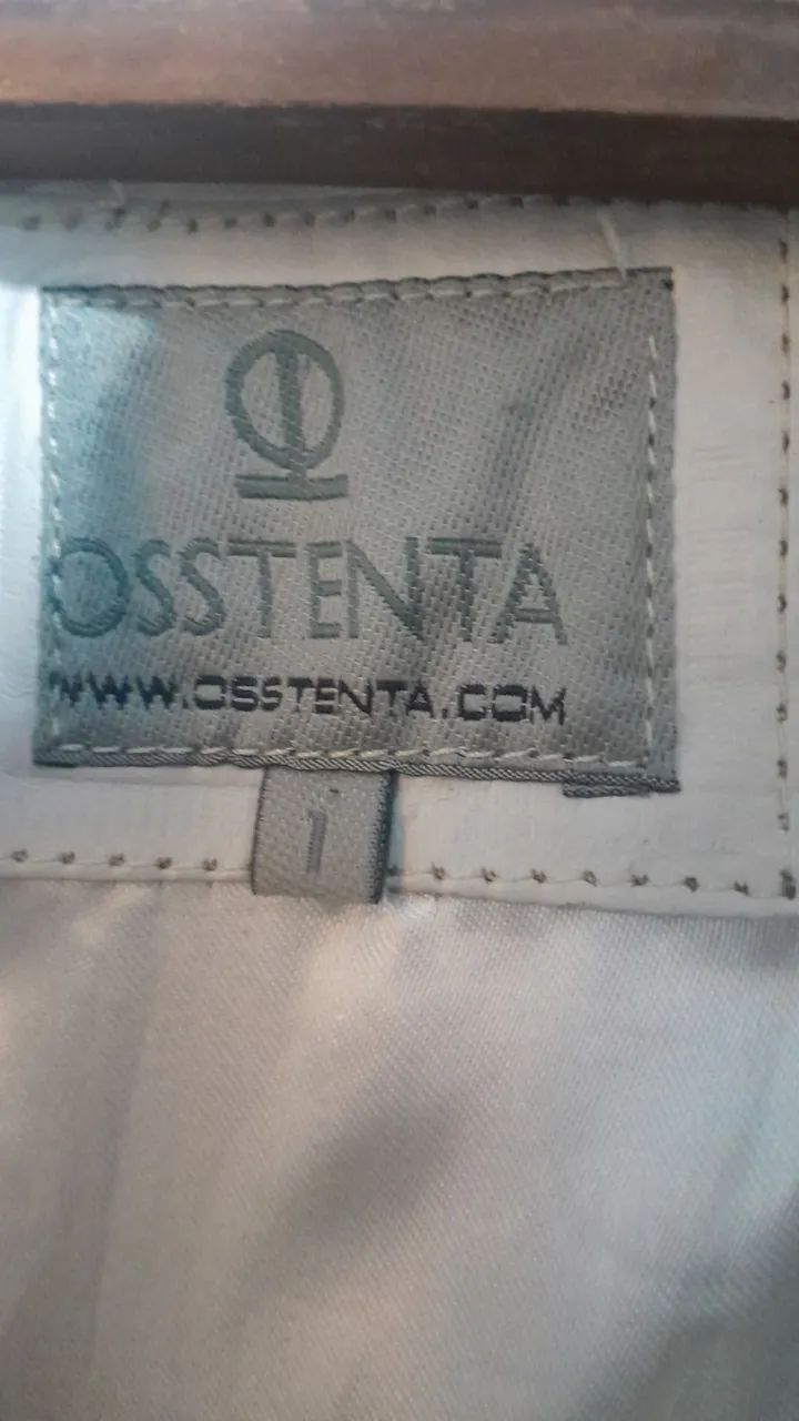 Jaqueta de Couro Branca - Foto 2