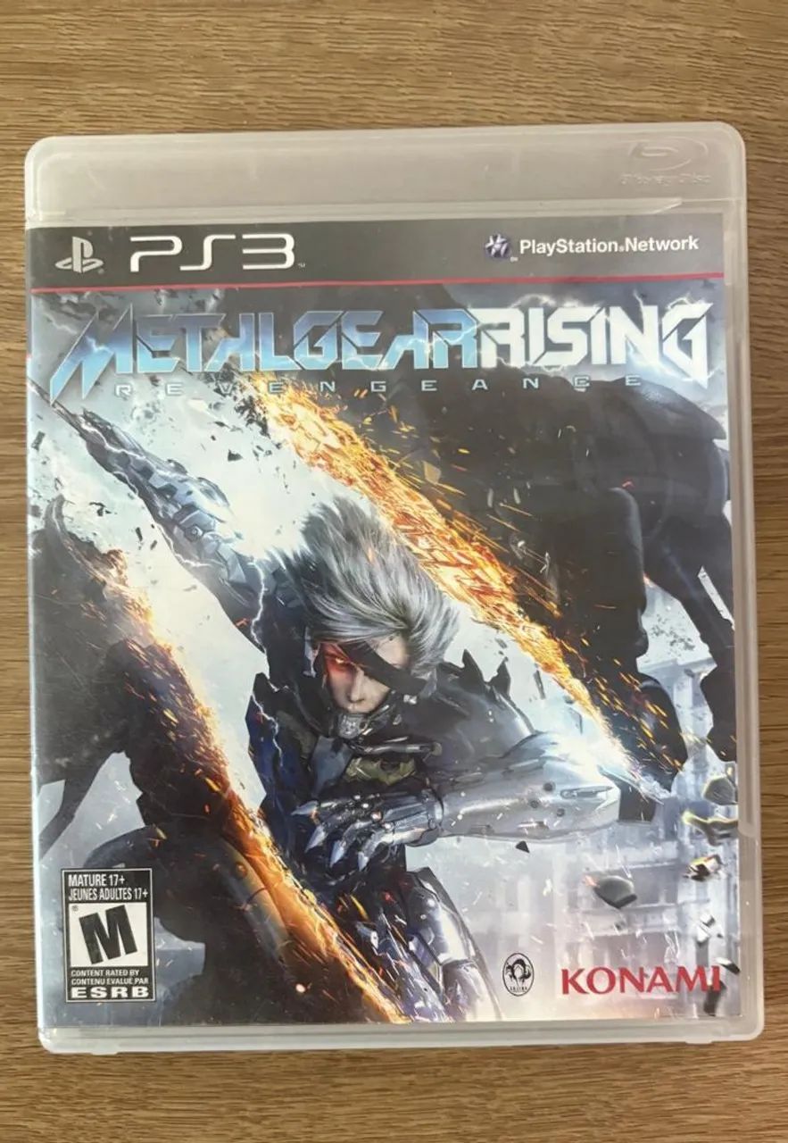 Metal Gear Rising Jogo Ps3
