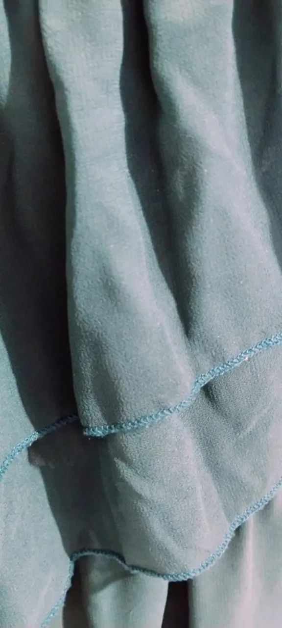 Vestido menina Chiffon Verde - Foto 4
