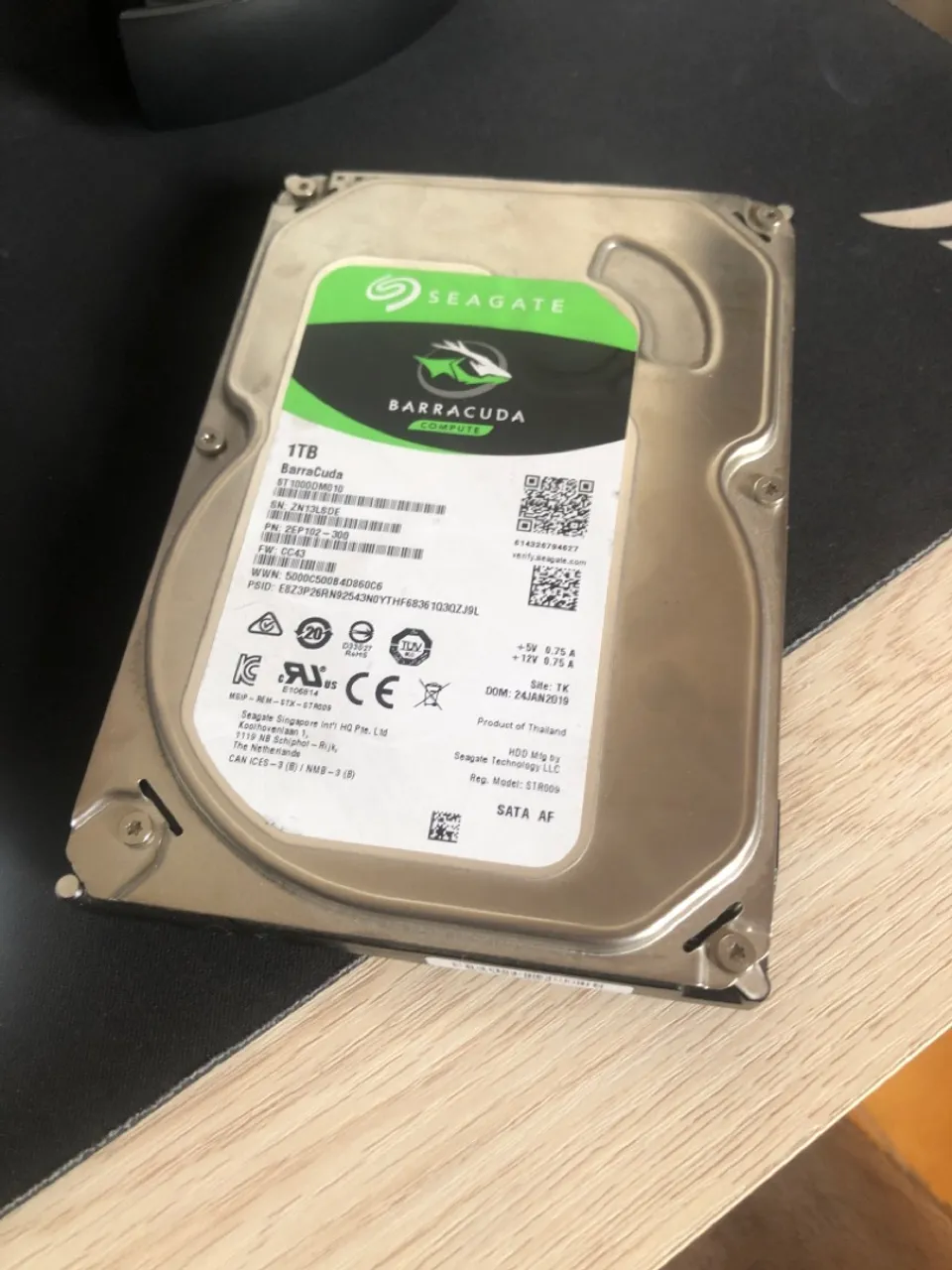 HD Seagate Barracuda 1TB