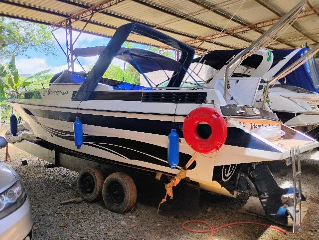 LANCHA CIMITARRA CABINADA 25 PÉS - Foto 3