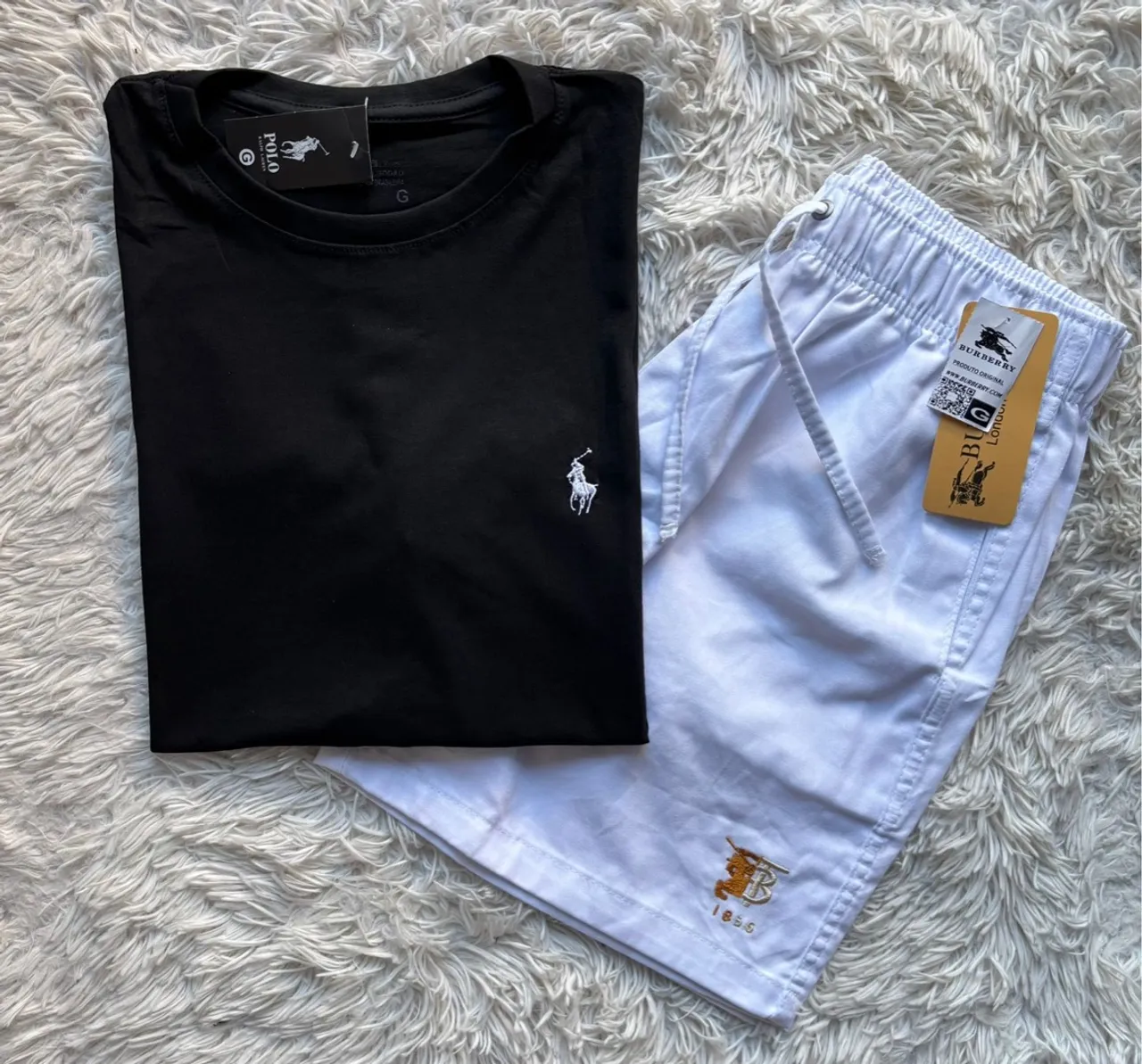Kit G Camisa e Bermuda Brim G