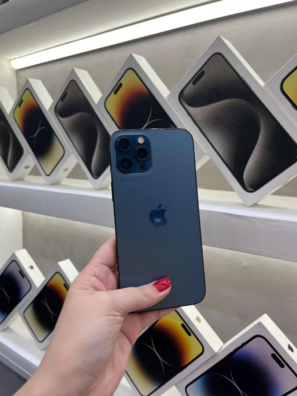 IPHONE 12 Pro Max Azul 256 GB
