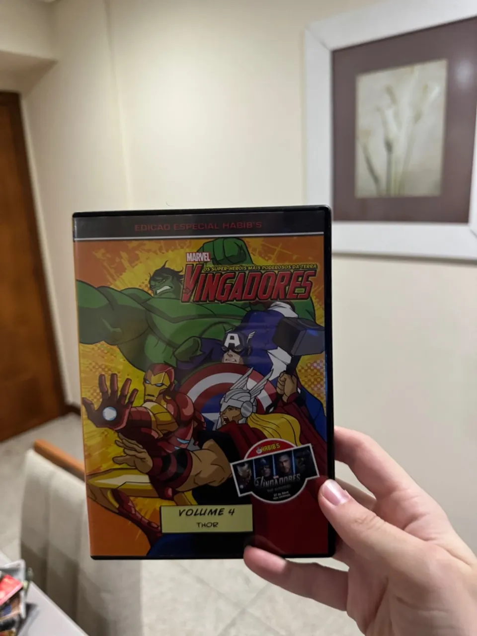 DVD Vingadores Volume 4 - Edição Especial Habib's