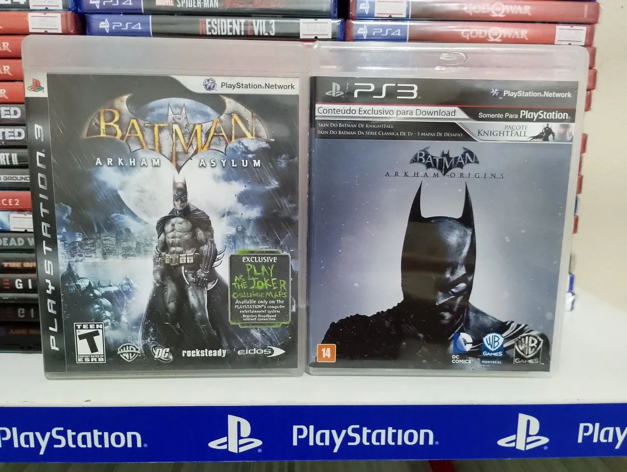2 jogos Batman PS3