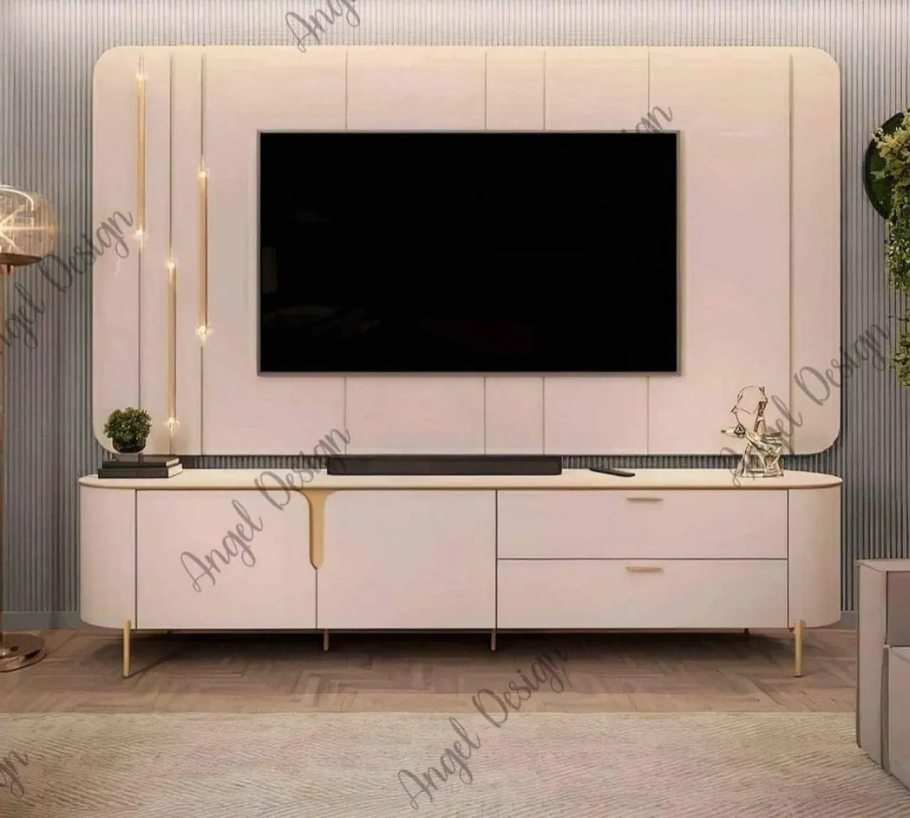 Rack e painel