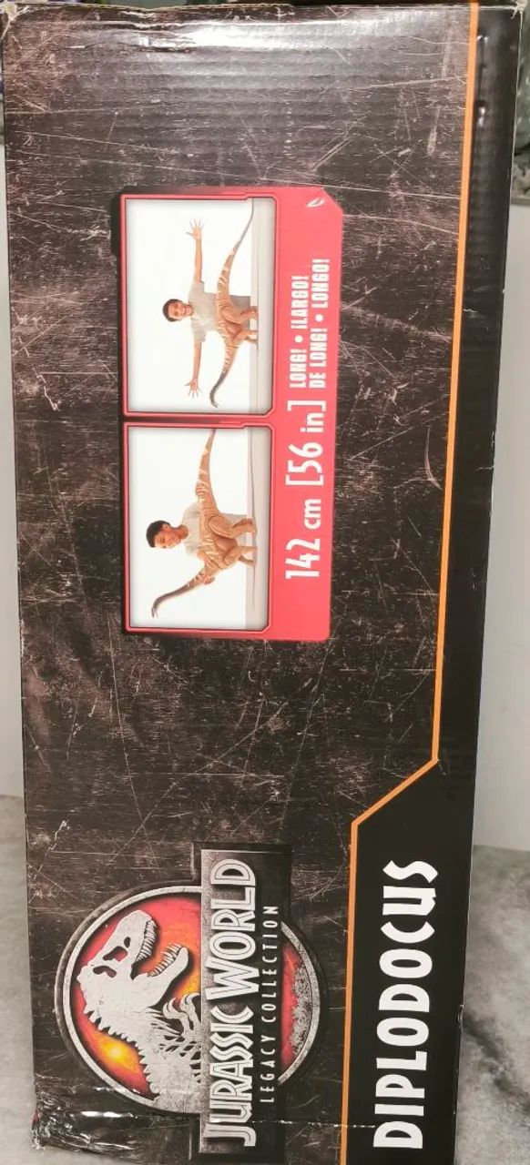 Jurassic world Diplodocus legacy collection Mattel original e lacrado Hammond  - Foto 4