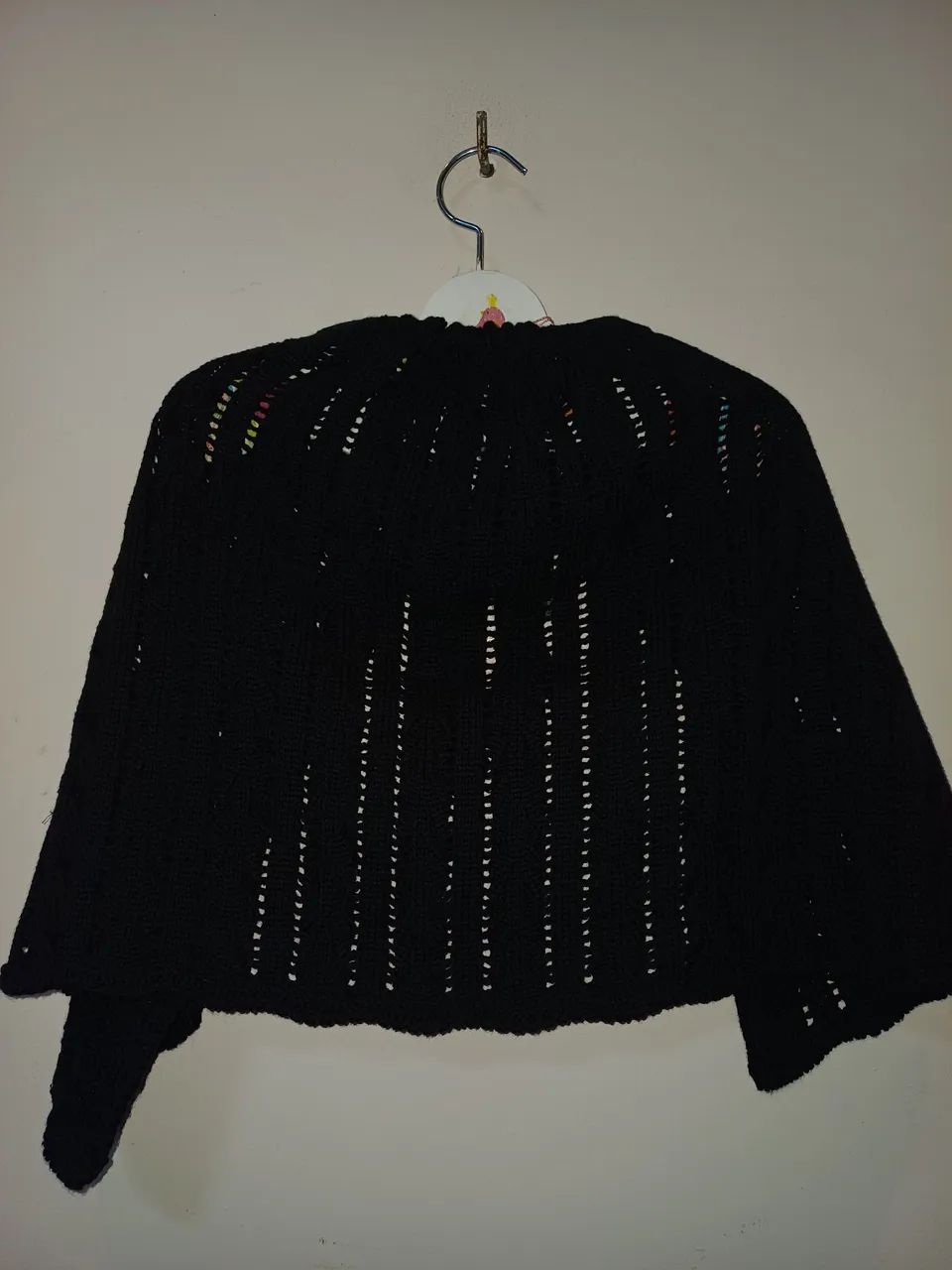 Capa infantil tricô Pituchinhu's nova , preto , tam. Único. - Foto 4