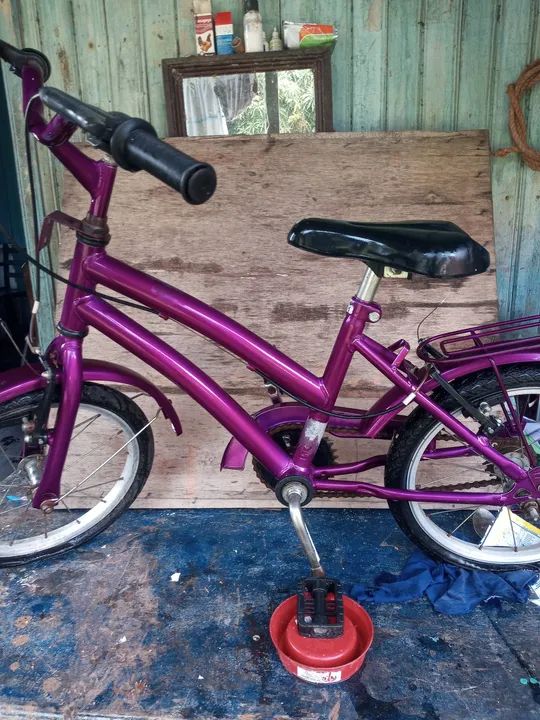 Bicicleta infantil semi-nova - Foto 2