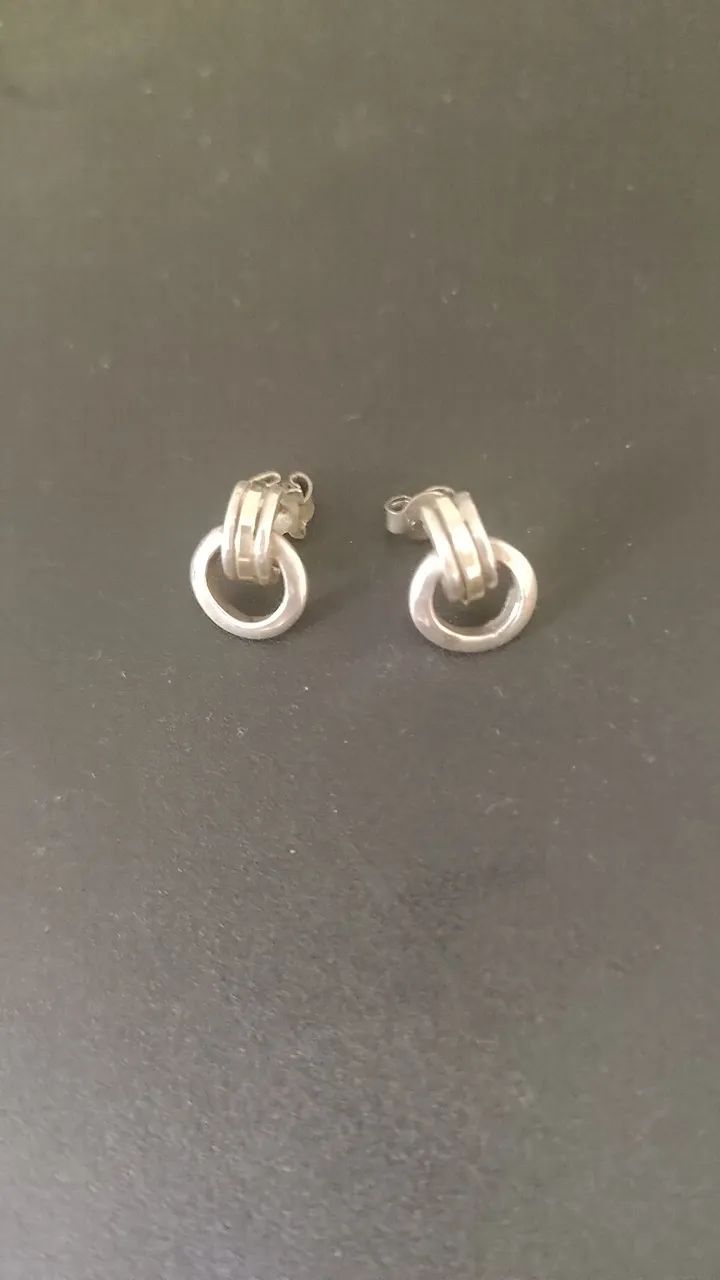 Brincos femininos em prata