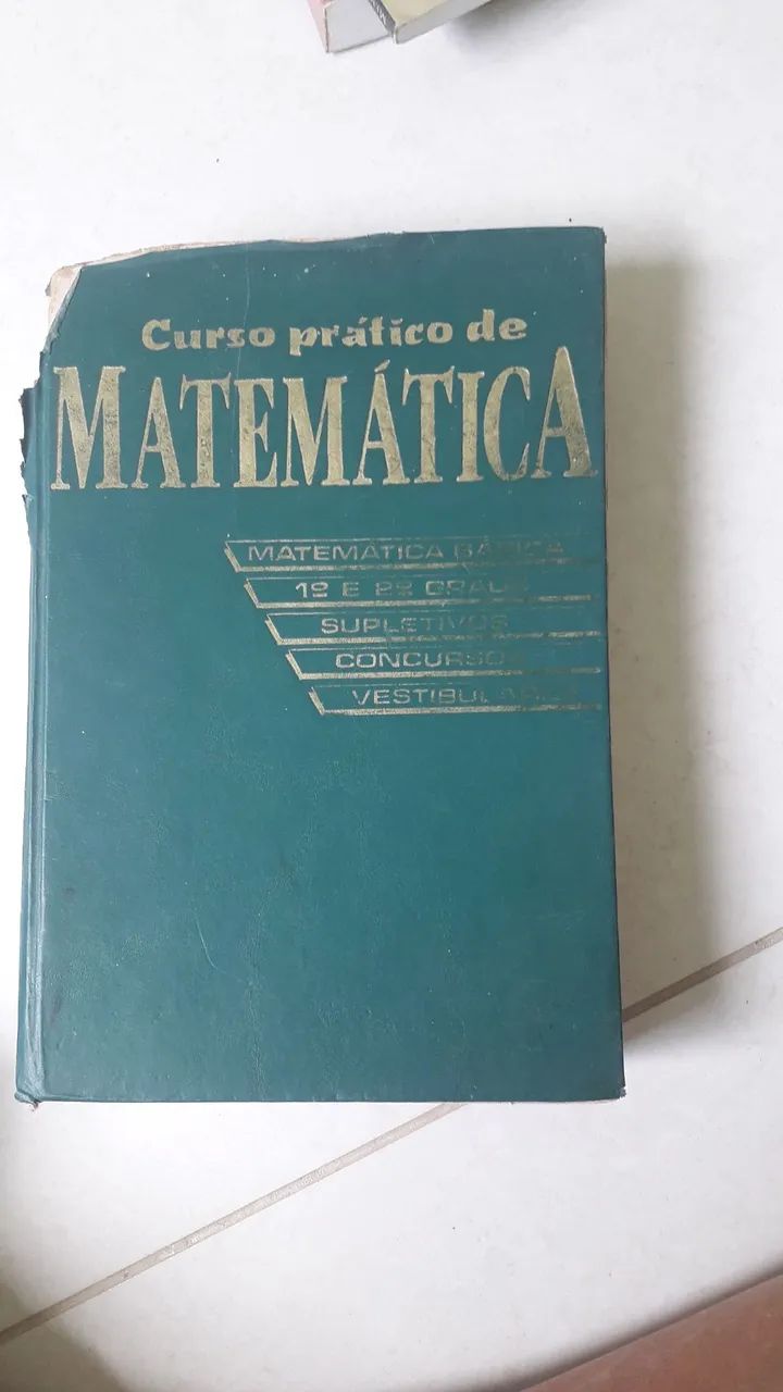 Livro Curso Prático de Matemática