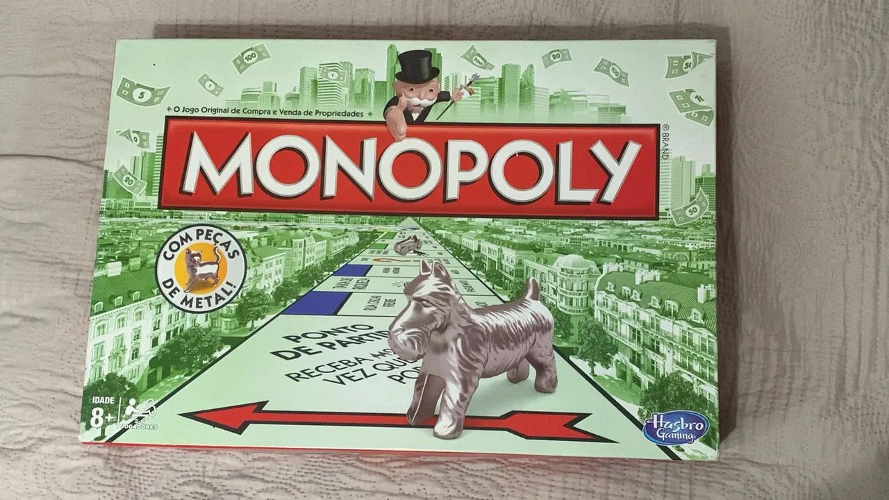 Jogo Monopoly Hasbro Tabuleiro