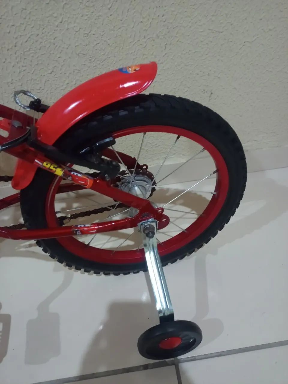 Bicicleta infantil ideal pra presente aro16 de 3 a 6 anos aceito cartão * - Foto 4