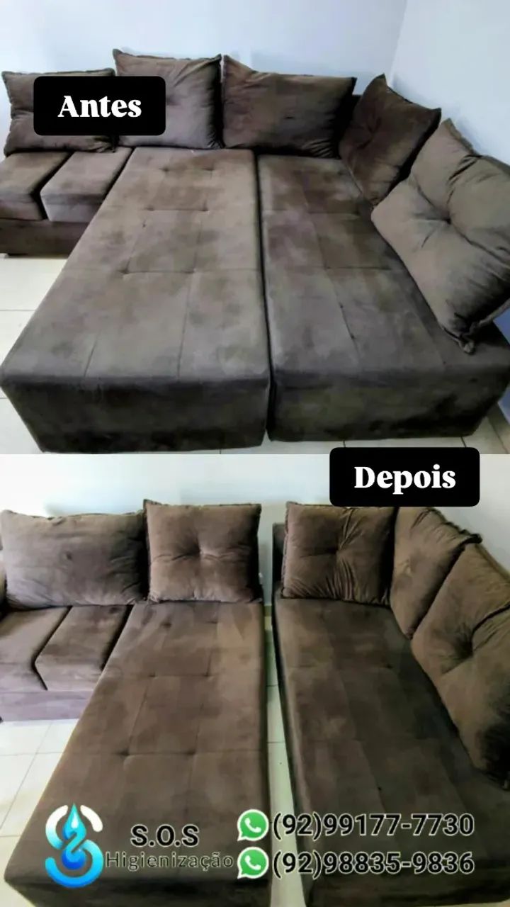 Limpeza Profunda de Sofás, Cadeiras e Colchões ? Atendimento em Domicílio! - Foto 3