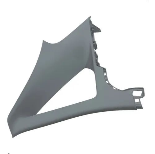 Moldura Acabamento Coluna Traseira Direita Nivus 2021 2024 - Foto 2