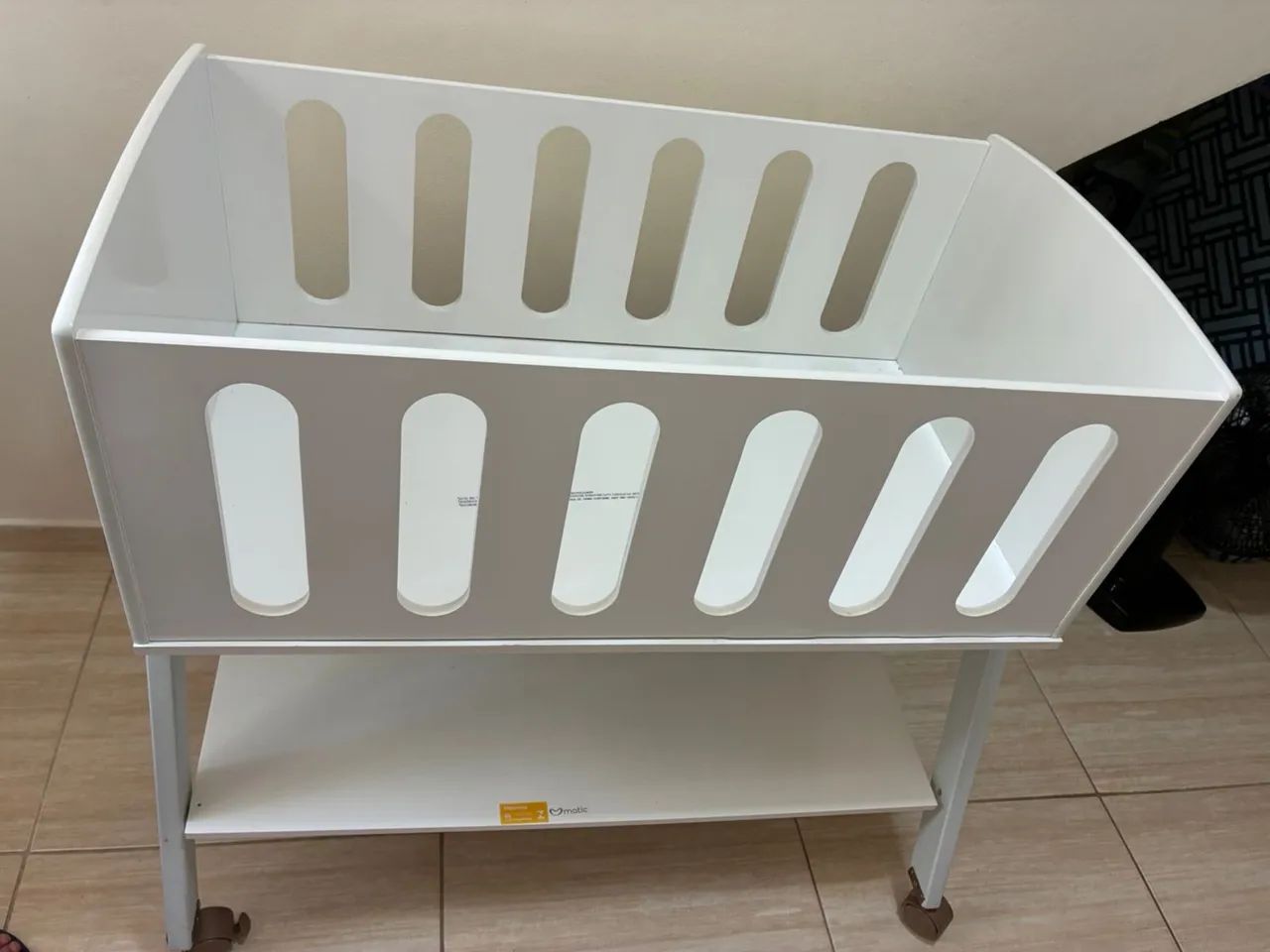 Mini berço Magic branco  - Foto 3