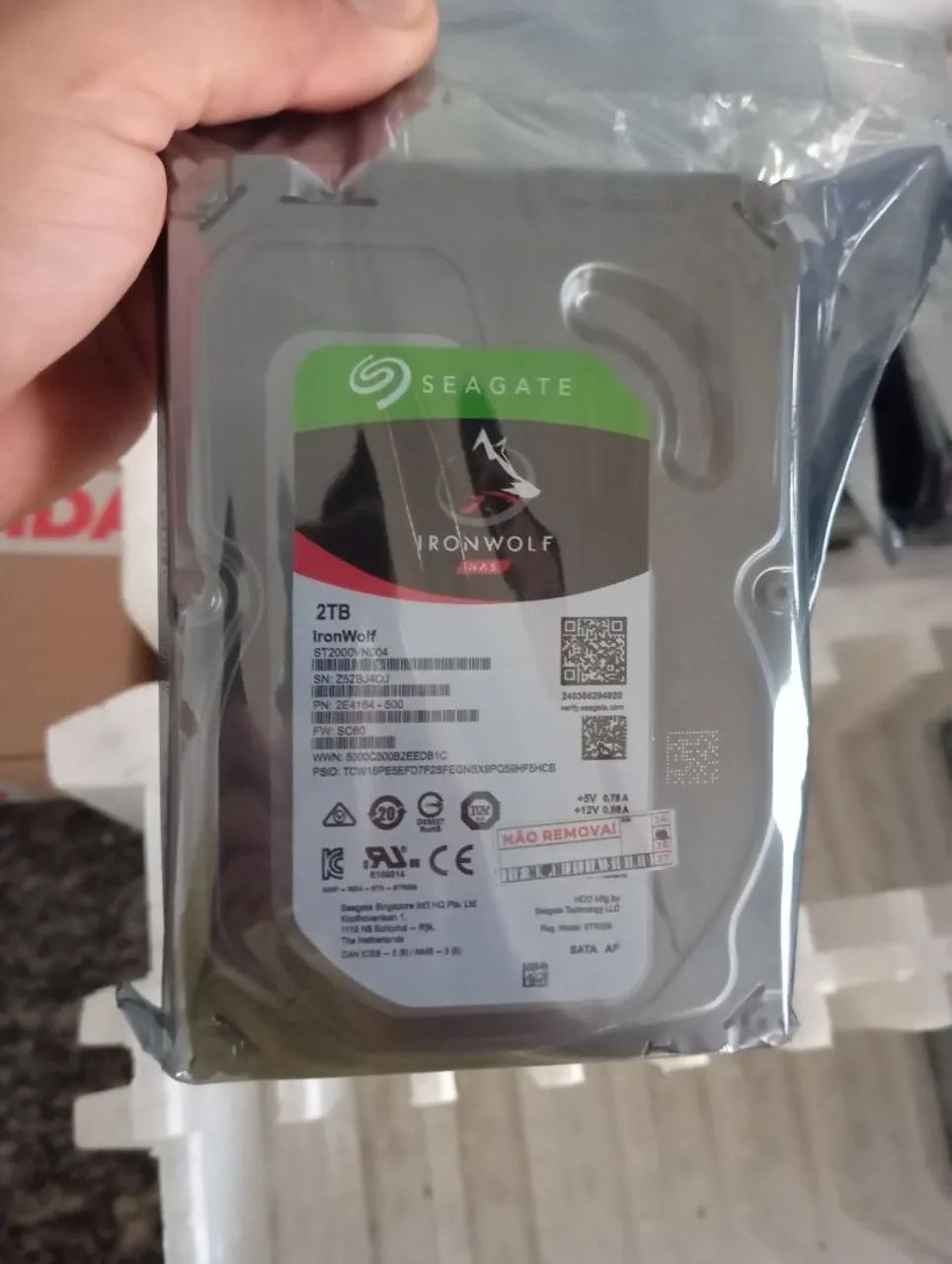 HD Seagate IronWolf 2TB