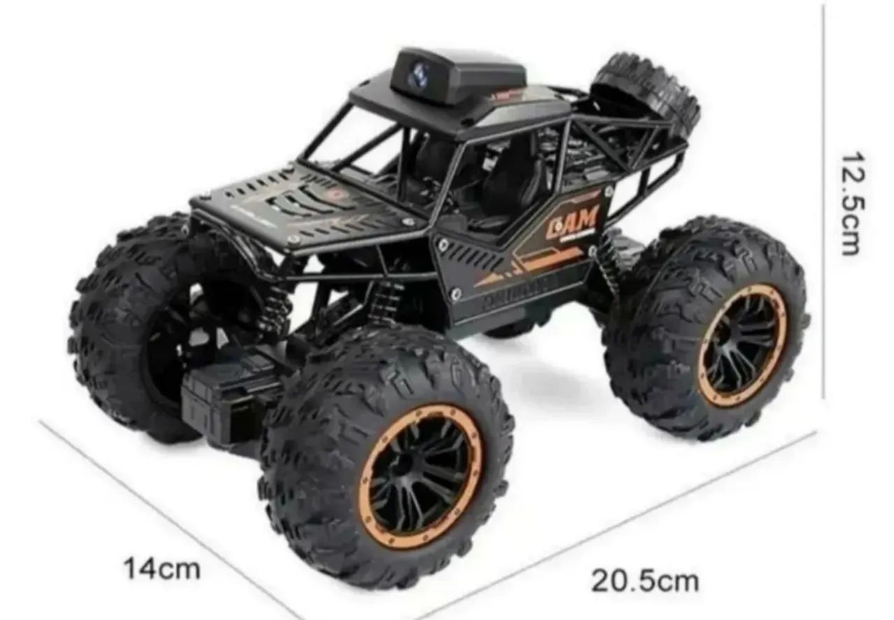 Carrinho de controle remoto 4x4 (com câmera) - Foto 5