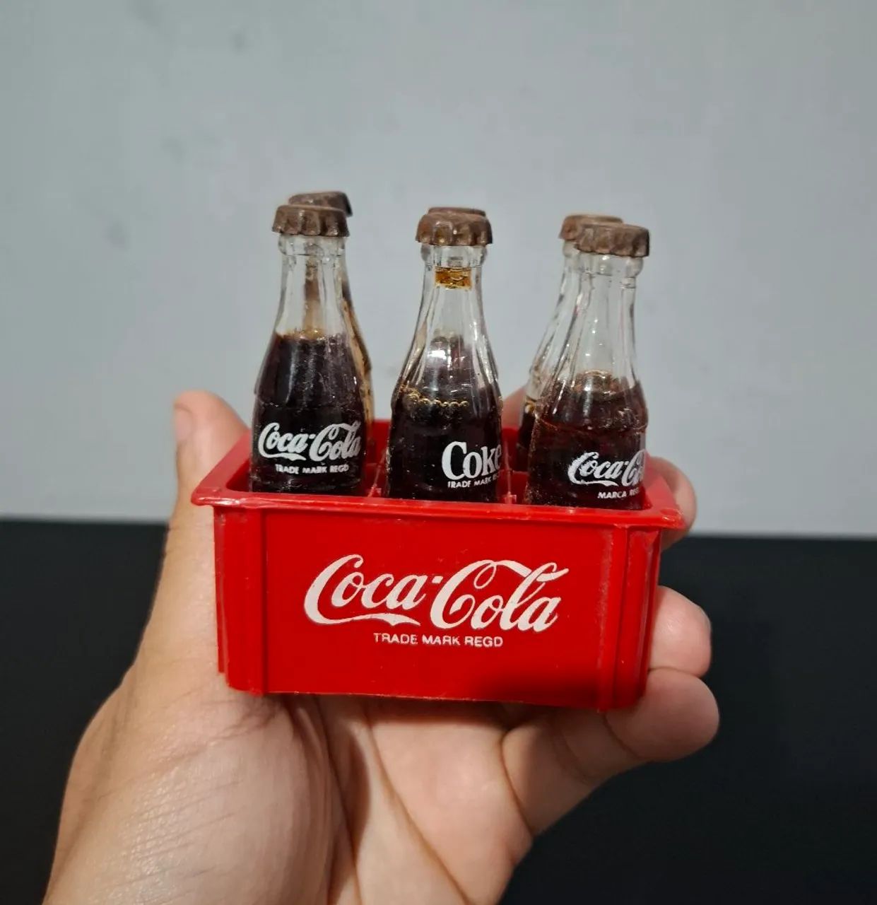 Miniatura garrafinhas Coca-Cola anos 80 - Foto 2