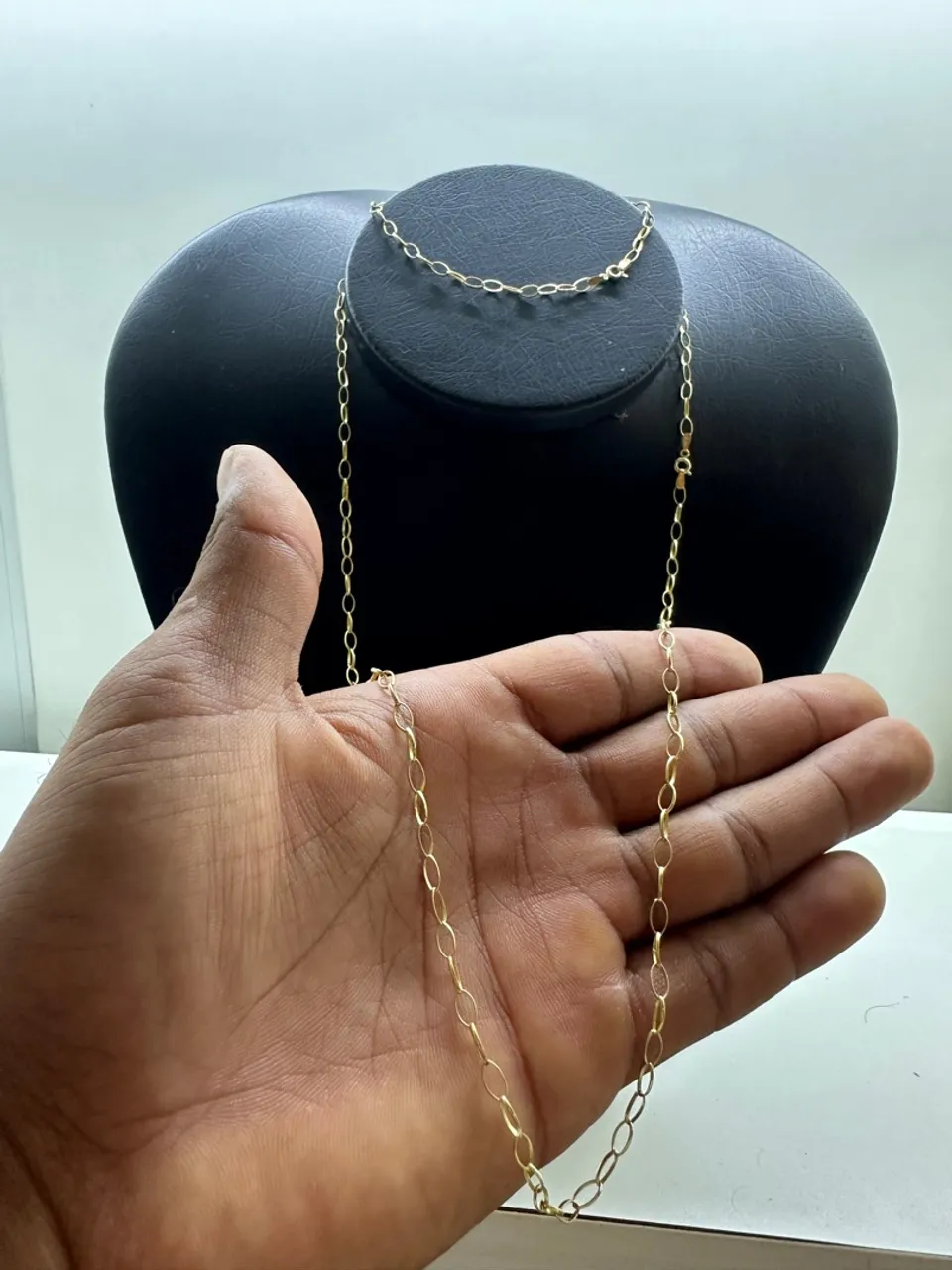 Corrente e pulseira de Ouro 18k