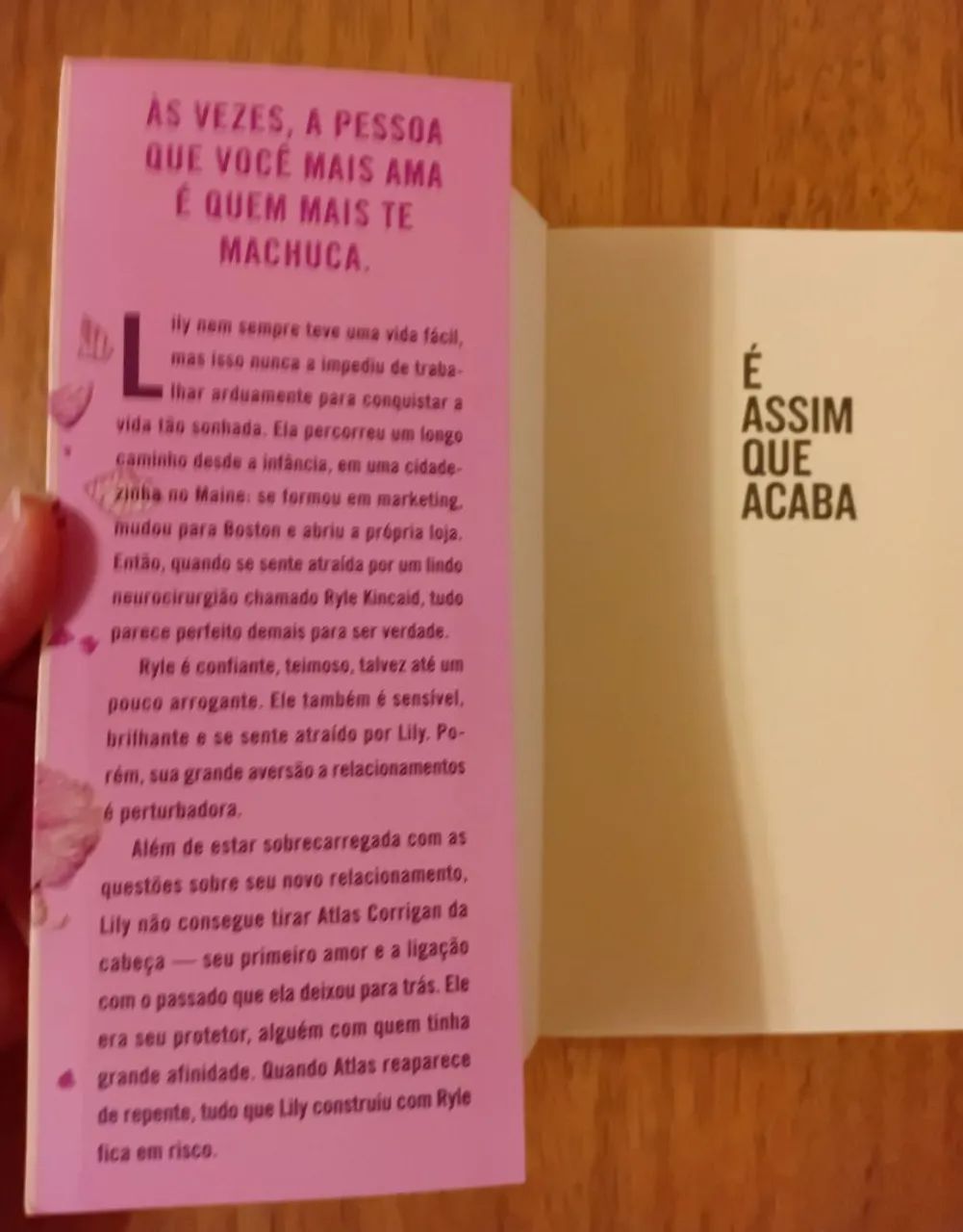 Livro É assim que acaba - Foto 2