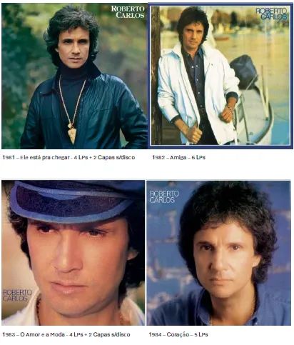 67 LPs Vinil Roberto Carlos - Variados - Foto 4