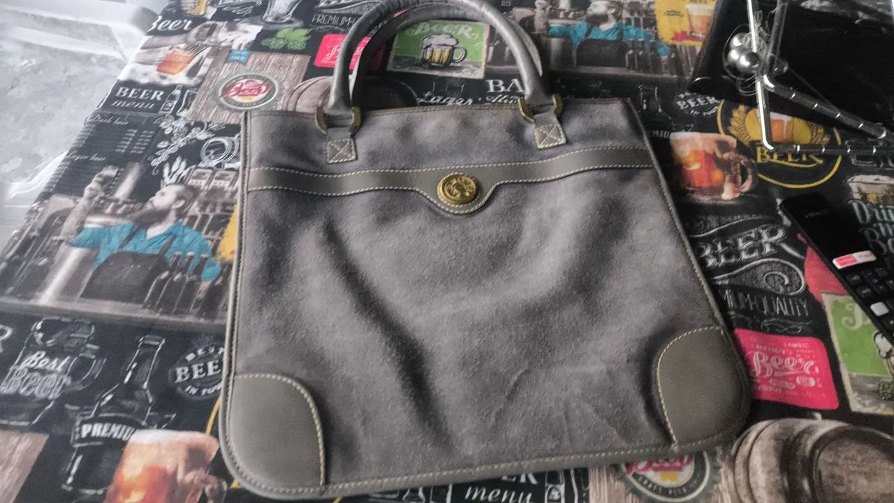 Bolsa de mão em Couro Santa Marinella 