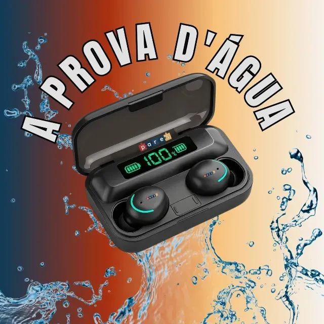 Fone Bluetooth F9-5 Pares Som Imersivo Powerbank Moderno Bateria Longa Duração Compativel  - Foto 4