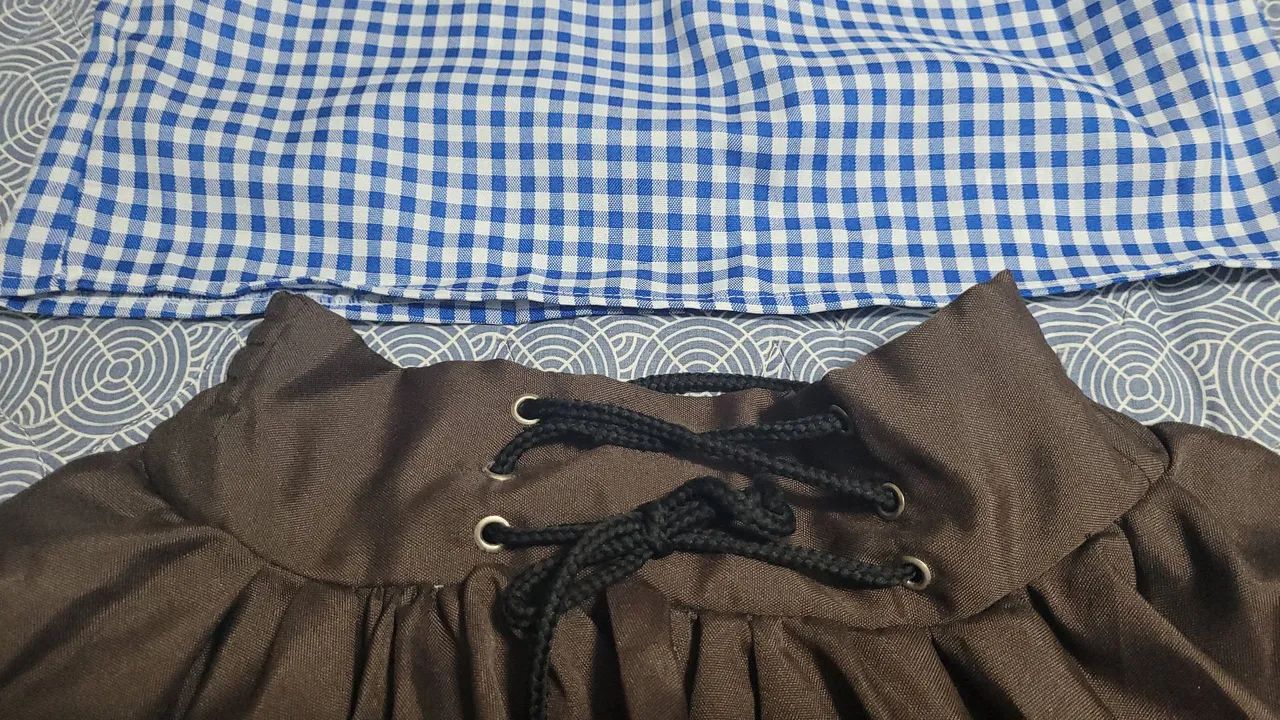 Vestido Saia Quadrilha Menina Novo 11 Anos - Foto 6