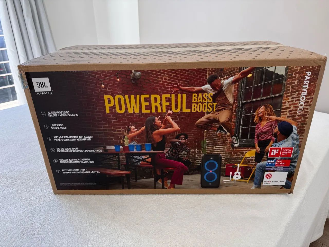 Caixa de Som JBL Party box 100 - Foto 4