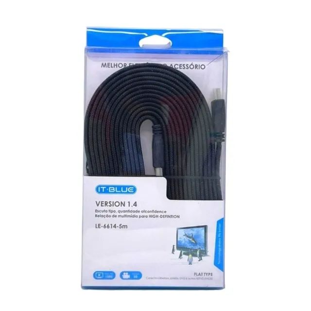 Cabo HDMI 5M IT-BLUE LE-6614 - Foto 4