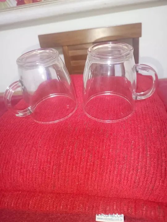 2 Xícaras de Chá em Vidro - Novo - Foto 4