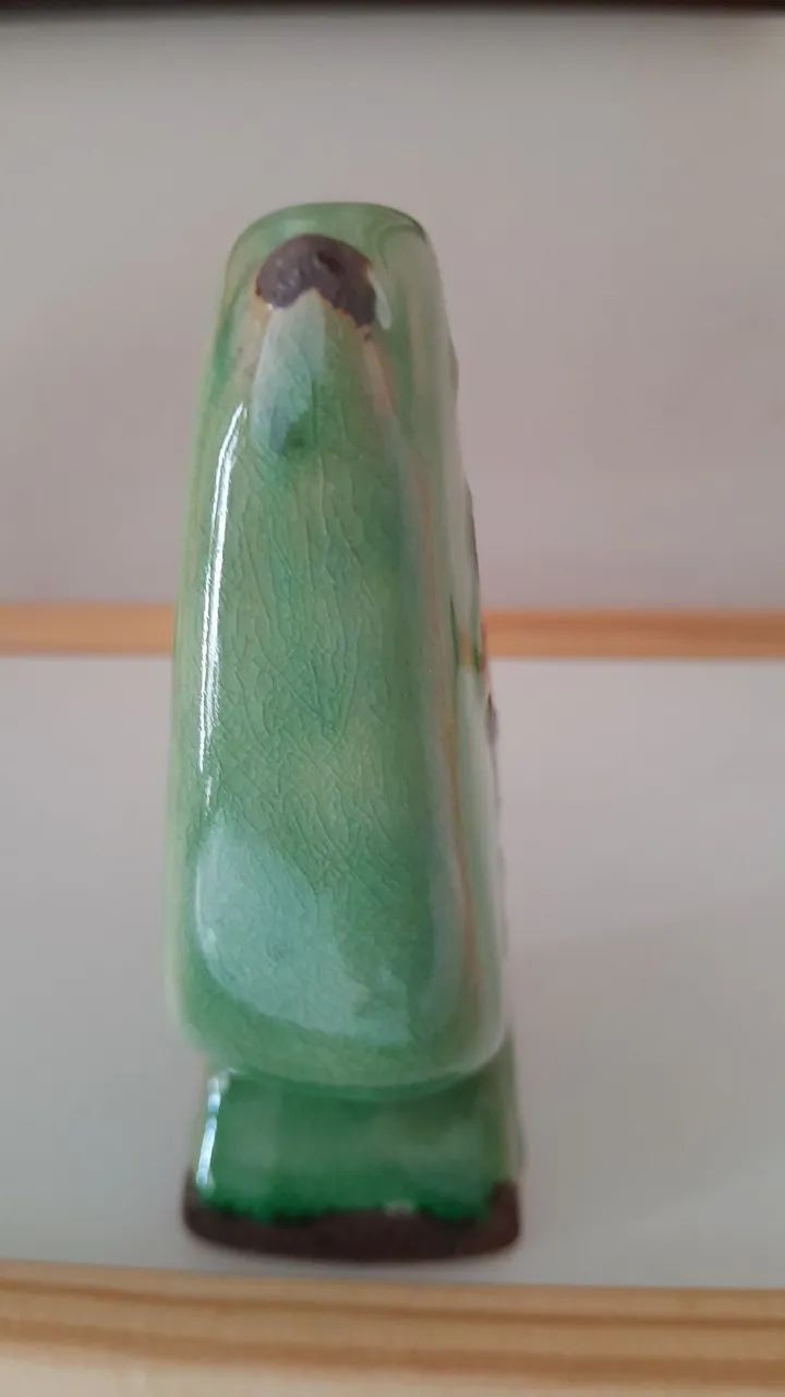Pássaro verde dá  sorte. - Foto 5